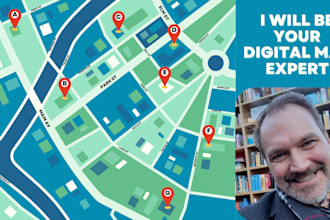 create custom digital maps for any gis project