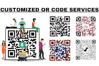 create custom static qr code with logo in 24 hours