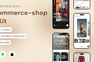 do an ecommerce shop UI kit