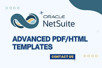 customize PDF HTML templates for reports, invoices, and bills