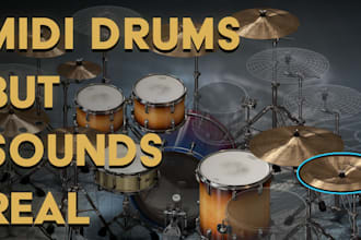 program midi drums for your song