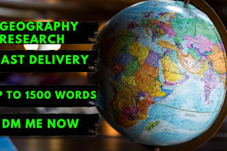 find information on any geographical topic
