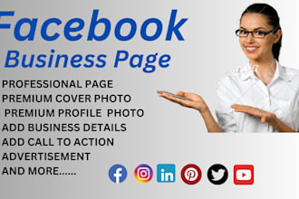 do facebook business page create and setup, fb fan page, social media setup