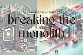 migrate your monolithic application to microservices architecture