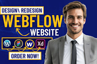 develop webflow website, figma to webflow, webflow expert