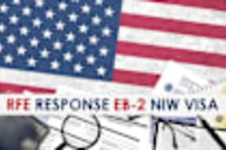 write rfe response for eb2 visa as per uscis guidelines