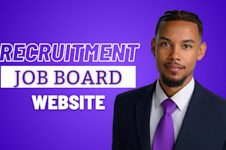 design recruitment website, job portal, job board recruitment agency website