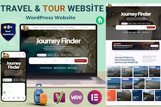 do tour website, travel agency website, tourism website