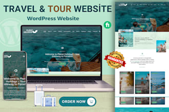 do tour website, travel agency website, tourism website