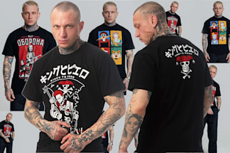create 250 apparel realistic HD t shirt mockups