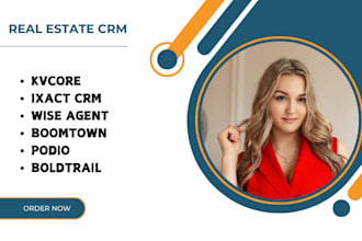 setup real estate crm, kvcore, ixact crm, wise agent, boomtown, boldtrail, podio