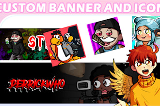 design a banner and icon customized for you