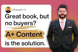 craft amazon a plus content for your kdp book