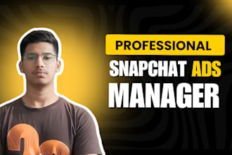 be your expert snapchat ads manager