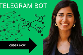 develop telegram bot using telegram API for python