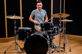 create professional sounding drum tracks