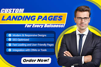 professional landing page design to boost conversions