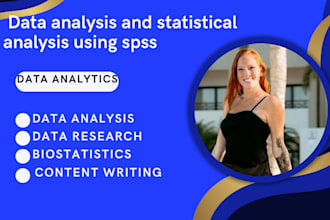 do data analysis and statistical analysis using spss