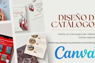 design and deliver your canva catalogs in 24 hours