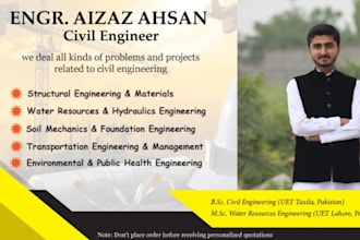 assist you in civil engineering projects
