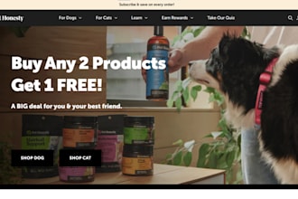 design pet supplement shopify store pet website pet tracker petfood dropshipping