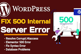 fix wordpress http 500 internal server error in just 60 minutes