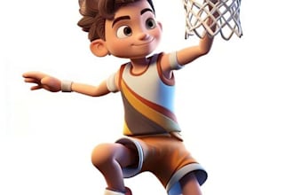 do 3d game character rigging and animation for unity
