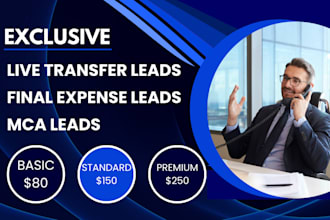 provide life insurance leads, live transfers and appointments