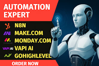 make com n8n zapier vapi ai gohighlevel automation monday crm ghl voice chat ai