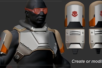 create or modify your cosplay armor pieces