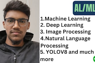 do deep learning, nlp, machine learning,  pytorch, and image processing