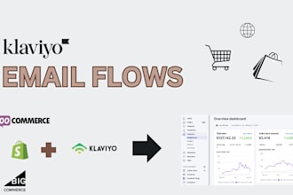 setup advance klaviyo flows