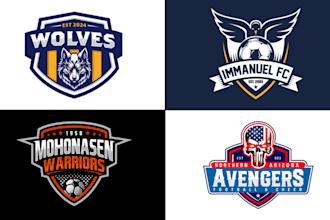 do football soccer team jersey or sports club logo design