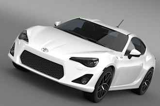 produce your 3d suv realistic car model, fi car model for fivem, 3d car game