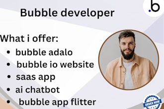 bubble developer, bubble crm, mvp, web app, bubble app, booking website, adalo