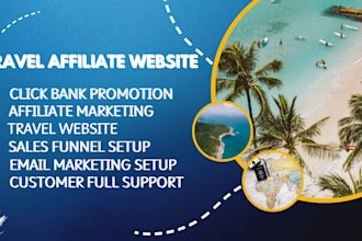 travel affiliate, affiliate marketing, passive income website, affiliate website
