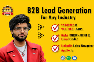 boost sales with expert b2b lead generation, email finder and prospect list data