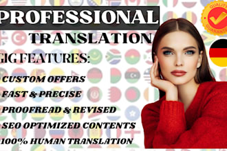 translate your text documents and books from english to german and vice versa