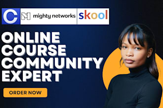 setup mighty networks, circle, skool, buddyboss community expert