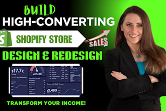 shopify store design redesign shopify store shopify dropshipping store design