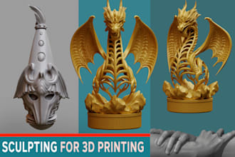 sculpt character, diorama, miniature, dnd, fantasy 3d model for 3d printing