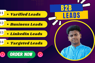 do b2b leads generation and google map scraping services