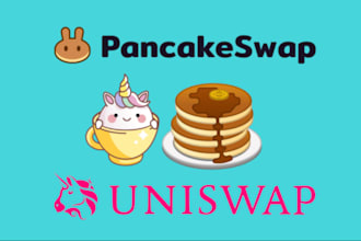 fork pancake swap,uniswap, memecoin token, olympus dao, smart contact