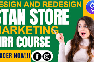 systeme io ebook sales funnel stan store marketing, stan store design, promotion