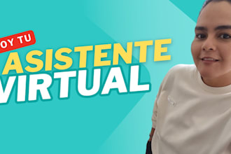 be your virtual assistant in english and spanish