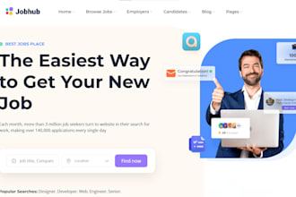 recruitment website, job board, hiring agency website, job board website