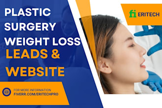 design plastic surgery website botox ozempic semaglutide lead weight loss leads