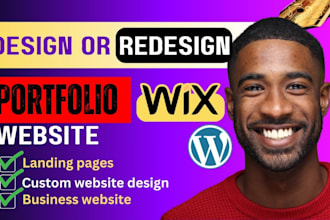 create wordpress portfolio website, resume website, personal portfolio website