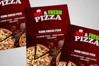 social media posters and product ads design
