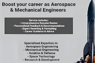 write mechanical, electrical, engineering resume,  civil engineer resume, CV